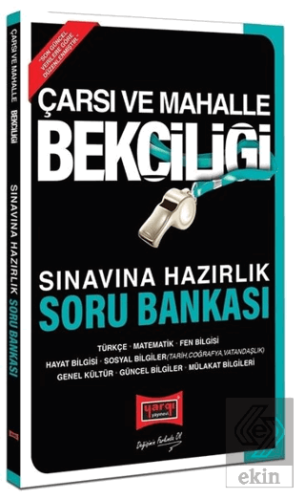 Çarşı ve Mahalle Bekçiliği Sınavına Hazırlık Soru