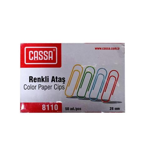 Cassa Karışık Renkli Ataş 28mm No:3