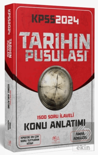 CBA Yayınları 2024 KPSS Tarihin Pusulası Konu Anla