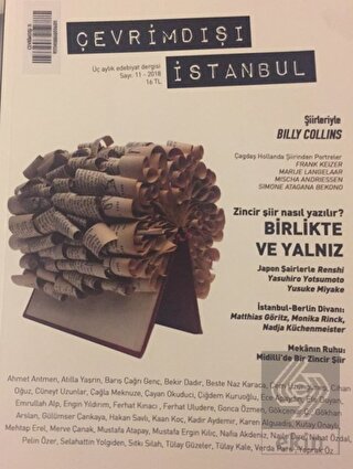 Çevrimdışı İstanbul Üç Aylık Edebiyat Dergisi Sayı