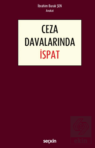 Ceza Davalarında İspat