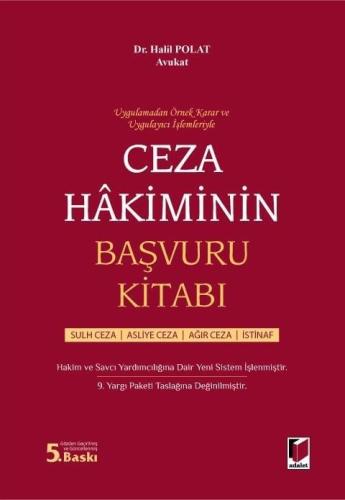 Ceza Hakiminin Başvuru Kitabı