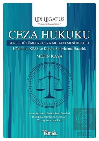 Ceza Hukuku Genel Hükümler - Ceza Muhakemesi Hukuk