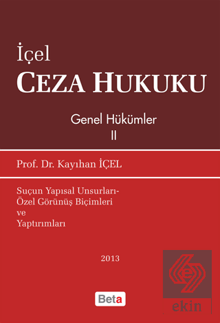 Ceza Hukuku Genel Hükümler II