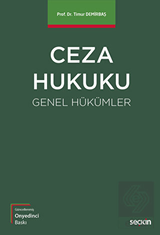 Ceza Hukuku Genel Hükümler