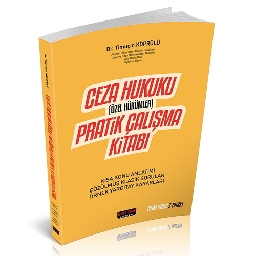 Ceza Hukuku Özel Hükümler Pratik Çalışma Kitabı