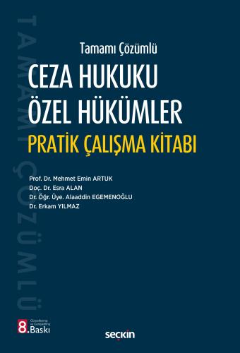 Ceza Hukuku Özel Hükümler Pratik Çalışma Kitabı