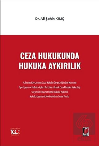 Ceza Hukukunda Hukuka Aykırılık