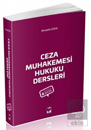 Ceza Muhakemesi Hukuku Dersleri