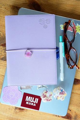 CHARM-ÇİÇEK DEFTER A5 96 YP 100 GR NOKTALI LİLA Satın Al - ekinkitap.c