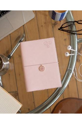 CHARM-ÇİÇEK DEFTER A5 96 YP 100 GR NOKTALI PEMBE Satın Al - ekinkitap.