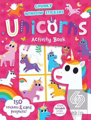 Chunky Window Stickers - Unicorn Activty Book
