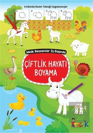 Çiftlik Hayatı Boyama - Minik Ressamlar İş Başında