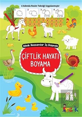 Çiftlik Hayatı Boyama - Minik Ressamlar İş Başında
