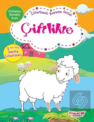 Çiftlikte - Çıkartmalı Boyama Serisi