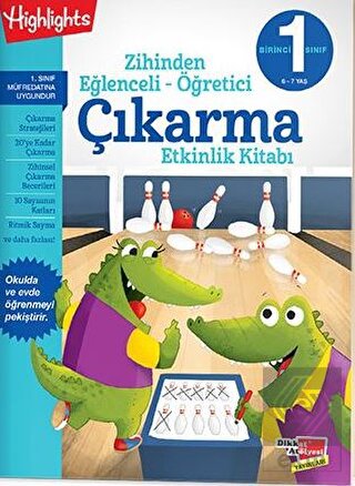 Çıkarma Etkinlik Kitabı - Zihinden Eğlenceli-Öğret