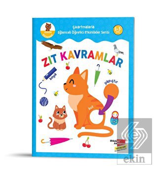 Çıkartmalarla Eğlenceli Öğretici Etkinlikler Seris