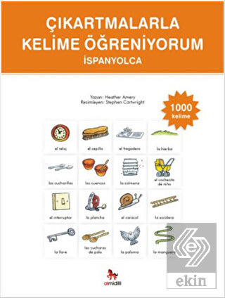 Çıkartmalarla Kelime Öğreniyorum - İspanyolca