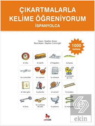 Çıkartmalarla Kelime Öğreniyorum - İspanyolca