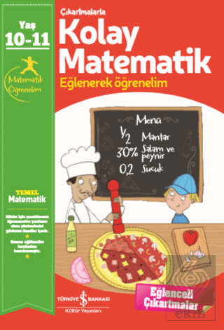 Çıkartmalarla Kolay Matematik (10-11 Yaş)