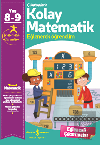Çıkartmalarla Kolay Matematik (8-9 Yaş)