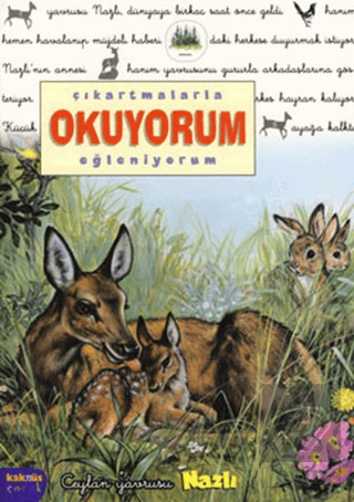 Çıkartmalarla Okuyorum-Eğleniyorum: Ceylan Yavrusu
