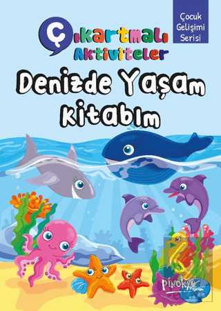 Çıkartmalı Aktiviteler Denizde Yaşam Kitabım