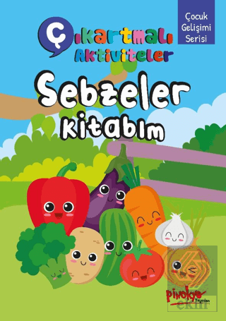 Çıkartmalı Aktiviteler Sebzeler Kitabım