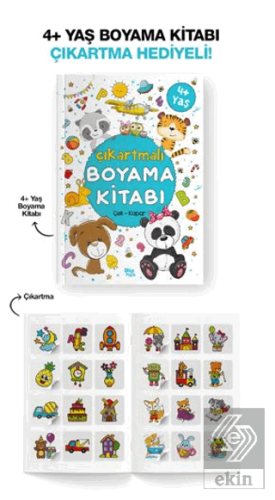 Çıkartmalı Boyama Kitabı / 4 Yaş +