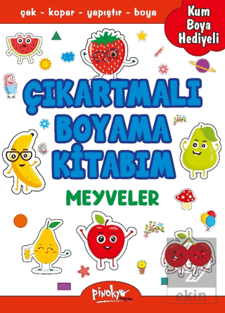 Çıkartmalı Boyama Meyveler