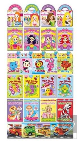 Çıkartmalı Kitaplar Seti (25 Çeşit)