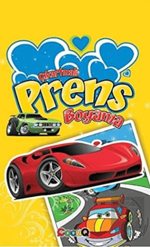 Çıkartmalı Prens Boyama (4 Kitap Takım)