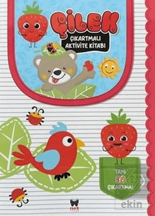 Çilek Çıkartmalı Aktivite