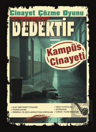 Cinayet Çözme Oyunu Dedektif - Kampüs Cinayeti