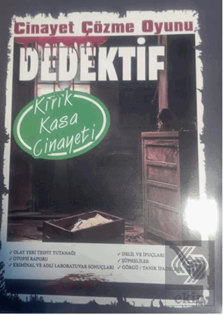 Cinayet Çözme Oyunu Dedektif - Kırık Kasa Cinayeti