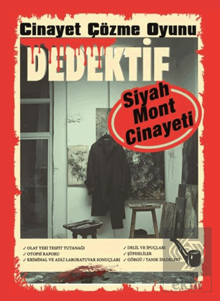 Cinayet Çözme Oyunu Dedektif - Siyah Mont Cinayeti