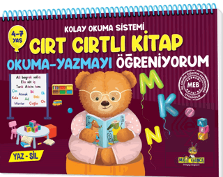 Cırt Cırtlı Kitap Okuma-Yazmayı Öğreniyorum (4-7 Y