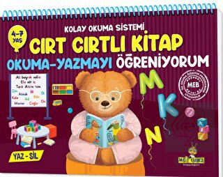 Cırt Cırtlı Kitap Okuma-Yazmayı Öğreniyorum (4-7 Y