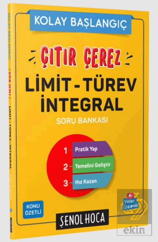 Çıtır Çerez Limit Türev İntegral Şenol Hoca Yayınl