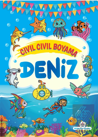Cıvıl Cıvıl Boyama - Deniz