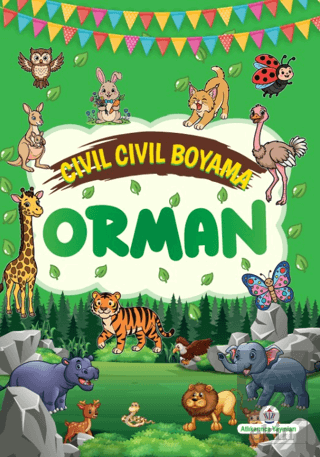 Cıvıl Cıvıl Boyama - Orman