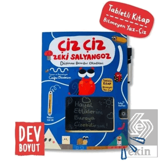 Çiz Çiz Zeki Salyangoz - Düşünme Becerileri Etkinlikleri