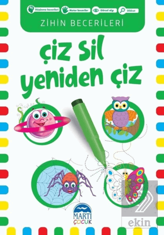 Çiz Sil Yeniden Çiz (Yeşil Kitap)