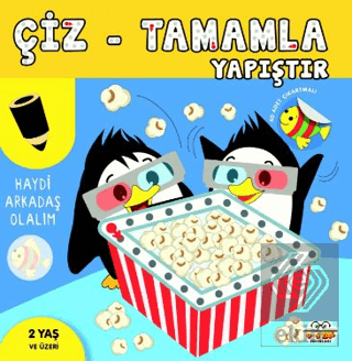 Çiz - Tamamla - Yapıştır Haydi Arkadaş Olalım