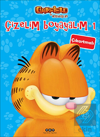 Çizelim Boyayalım 1 - Garfield ile Arkadaşları (Çı
