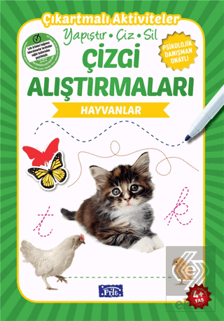 Çizgi Alıştırmaları - Hayvanlar