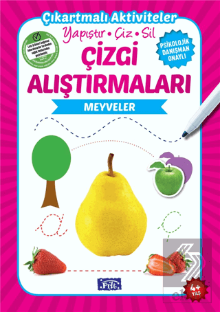 Çizgi Alıştırmaları - Meyveler