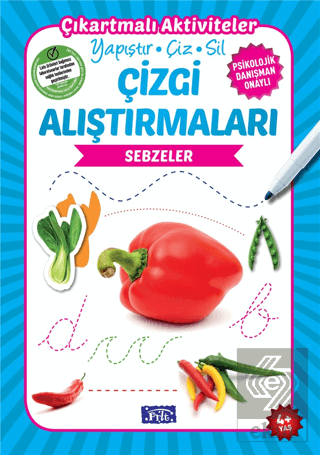 Çizgi Alıştırmaları - Sebzeler