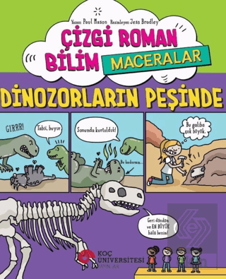 Çizgi Roman Bilim Maceralar - Dinozorların Peşinde