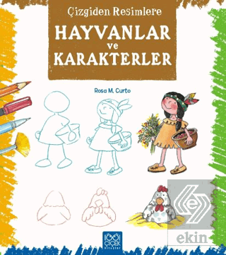 Çizgiden Resimlere - Hayvanlar ve Karakterler